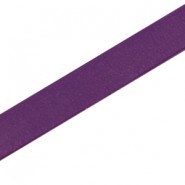 Basic flat Leather 10mm Royal purple